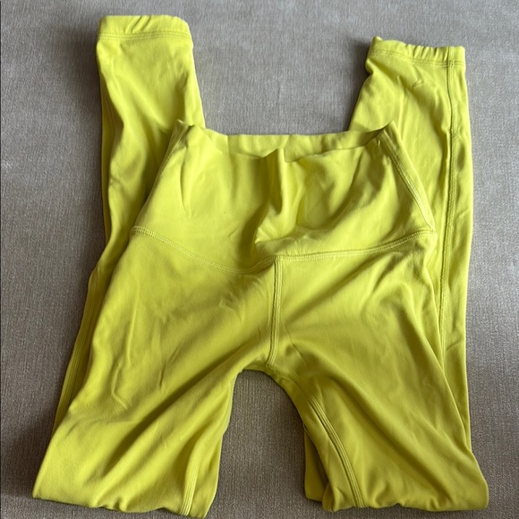 lululemon athletica Yellow Leggings - Picture 1 of 3